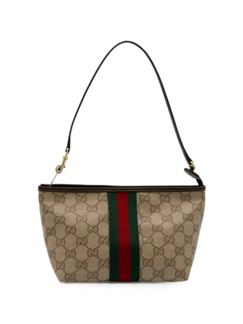 Gucci small pouch with strap and Web