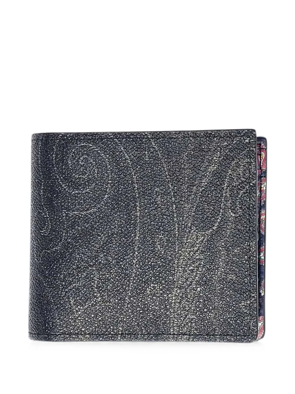 ETRO Arnica Paisley-print wallet - Nero