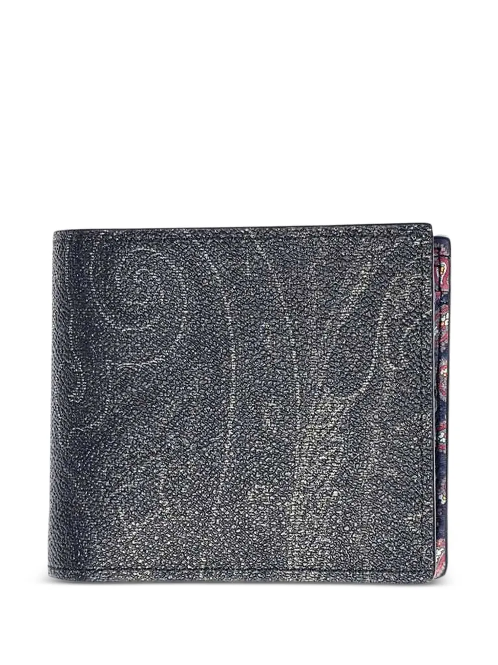 ETRO Arnica Paisley-print wallet - Nero