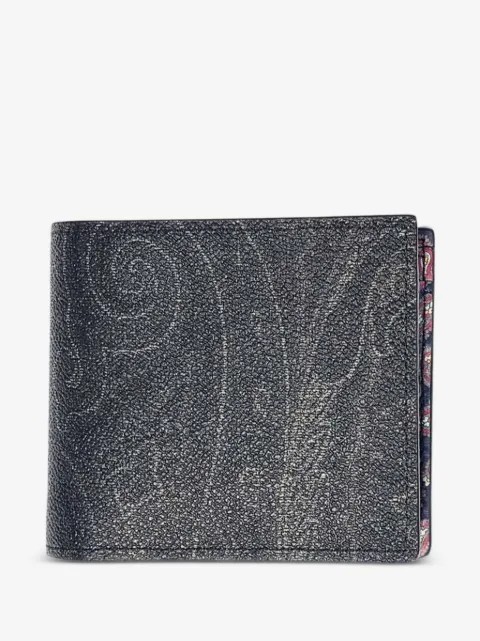 ETRO 아르니카 페이즐리 프린트 지갑