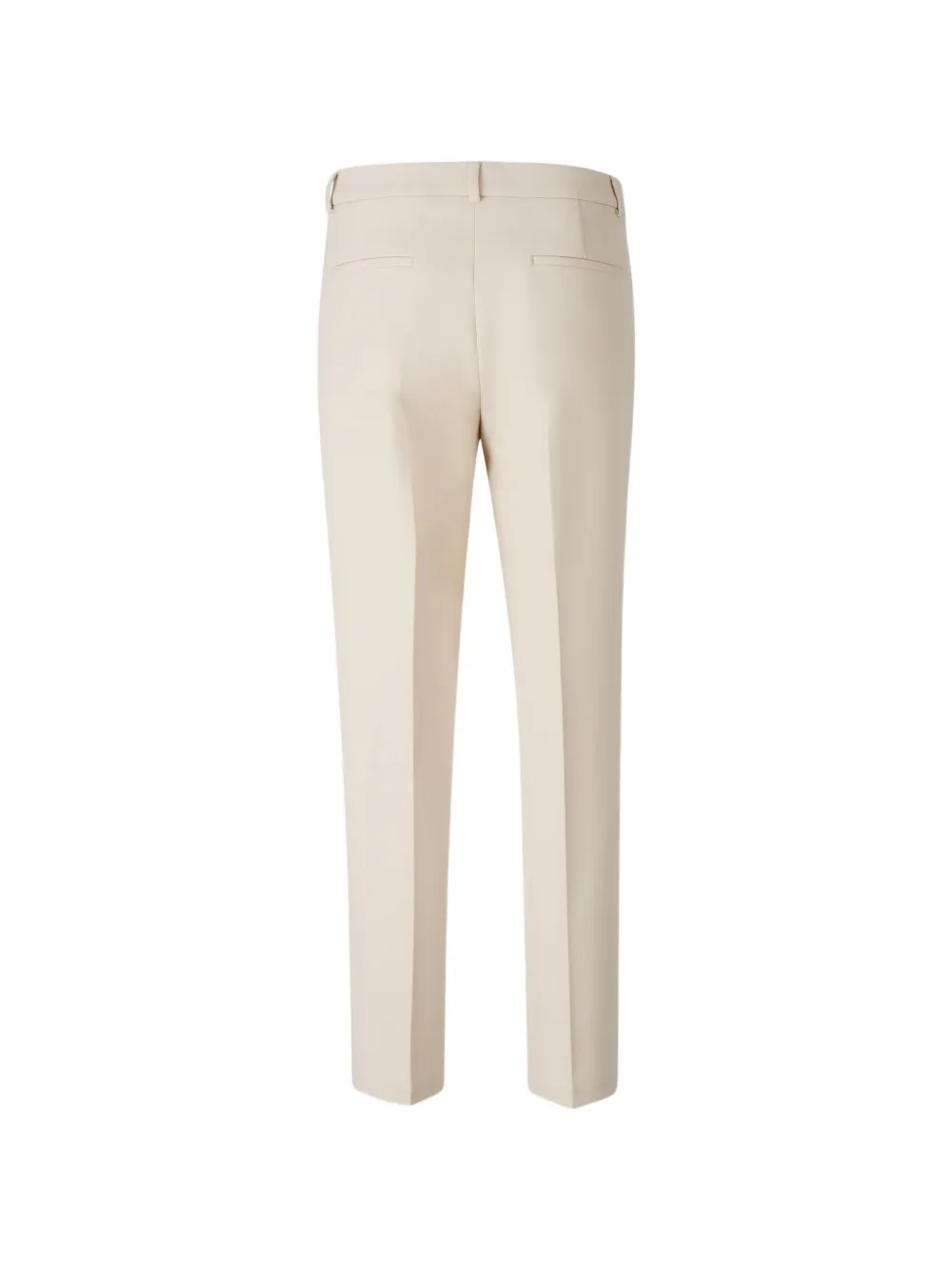 Peserico Straight plooibroek Beige