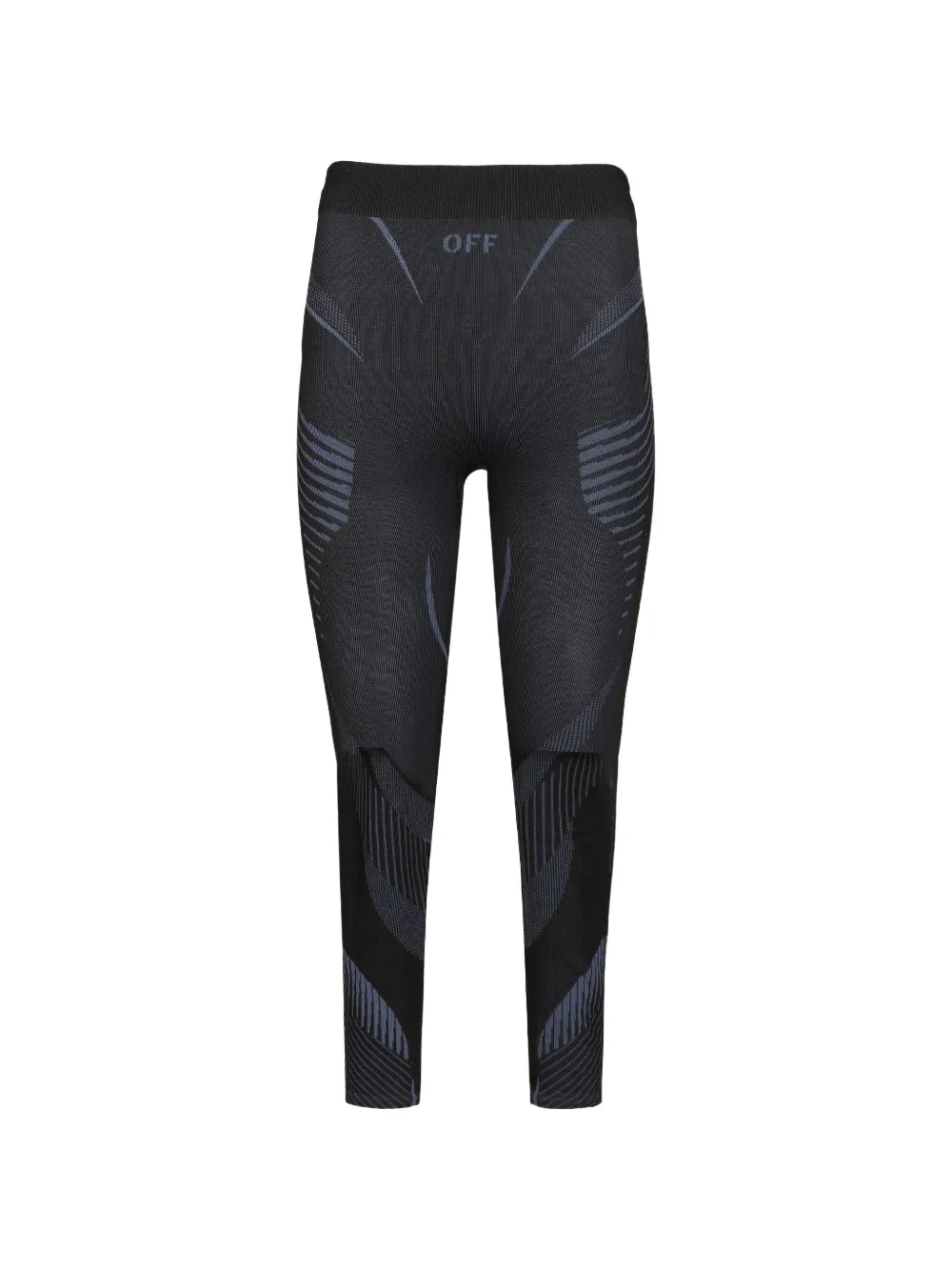 Off-White Racing seamless leggings - Nero