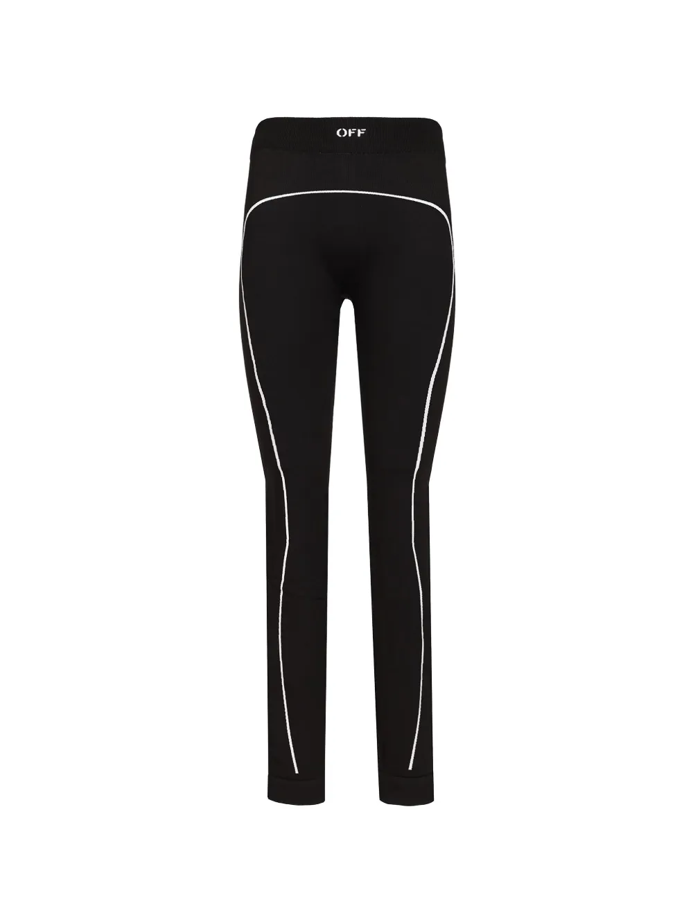 Off-White Off Stamp seamless leggings - Nero