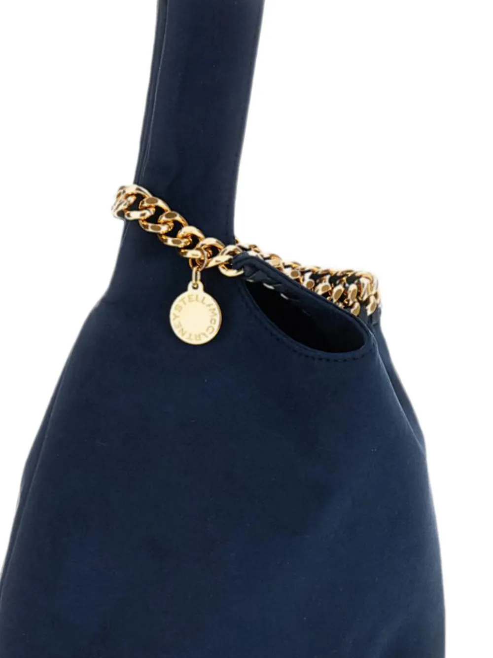 Stella McCartney Shopper met kettingafwerking Blauw