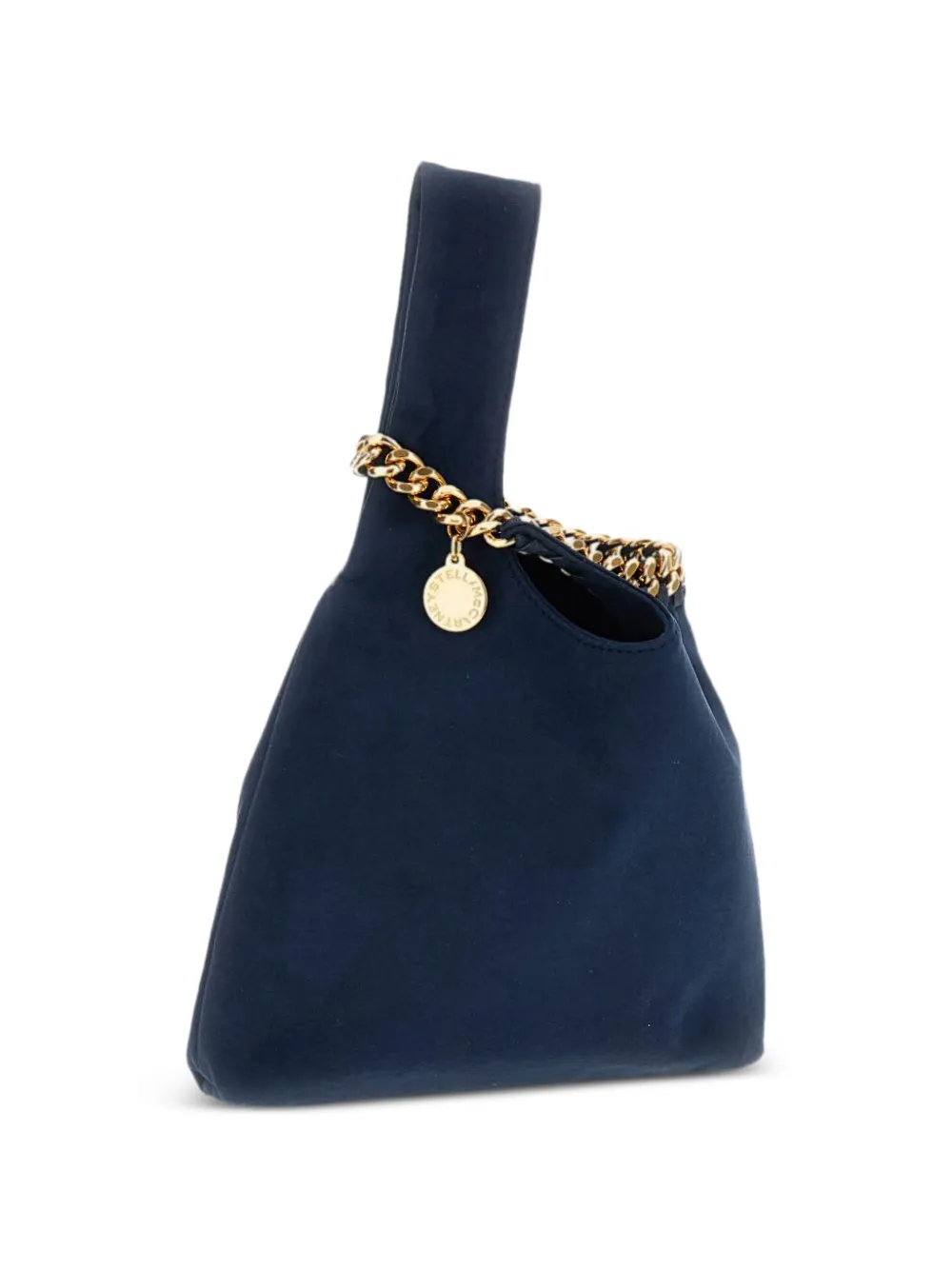 Stella McCartney Shopper met kettingafwerking Blauw