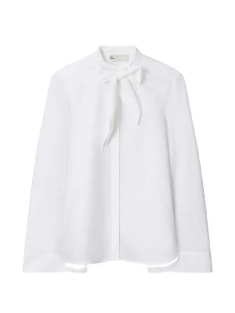 Tory Burch bow-detail long-sleeve shirt