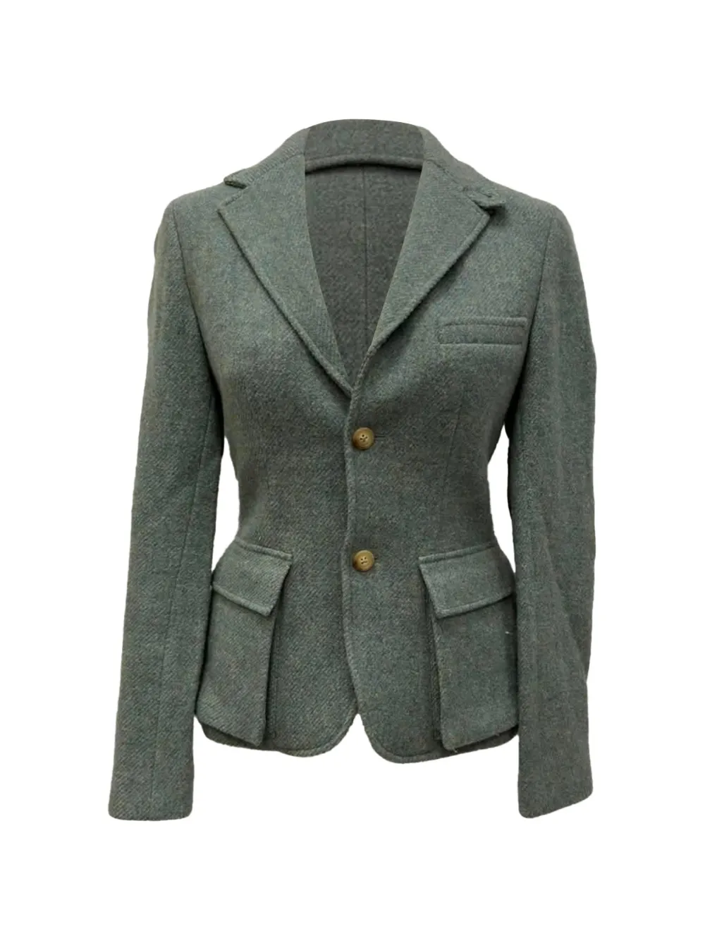 Ralph Lauren Vintage elbow patch blazer - Grün