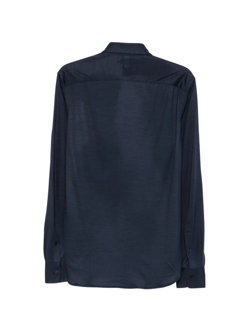 Canali Button-down overhemd Blauw