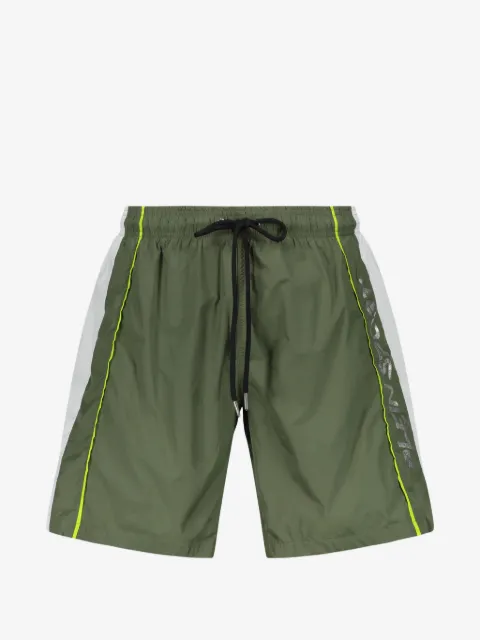 Plein Sport Badeshorts mit Kordelzug