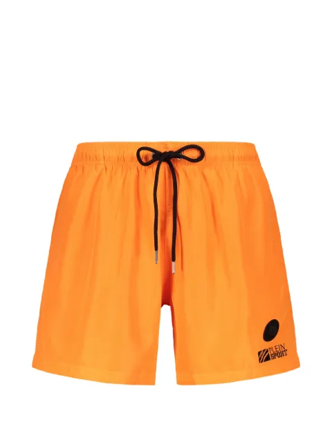 Plein Sport logo-print drawstring swim shorts