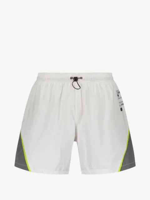 Plein Sport Badeshorts mit Kordelzug