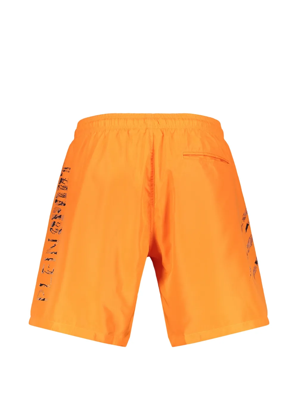 Plein Sport Zwembroek met grafische print en logo-patch Oranje