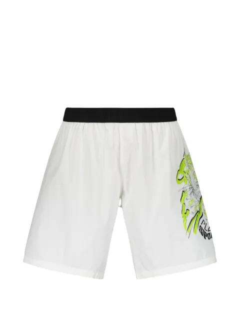 Plein Sport badeshorts med grafisk tryk
