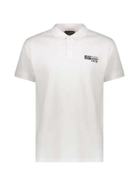 Plein Sport logo-print short-sleeved polo shirt