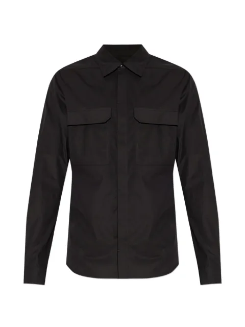 Rick Owens Work flap-pocket long-sleeve shirt