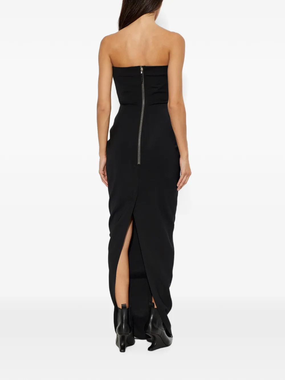 Rick Owens Strapless avondjurk Zwart