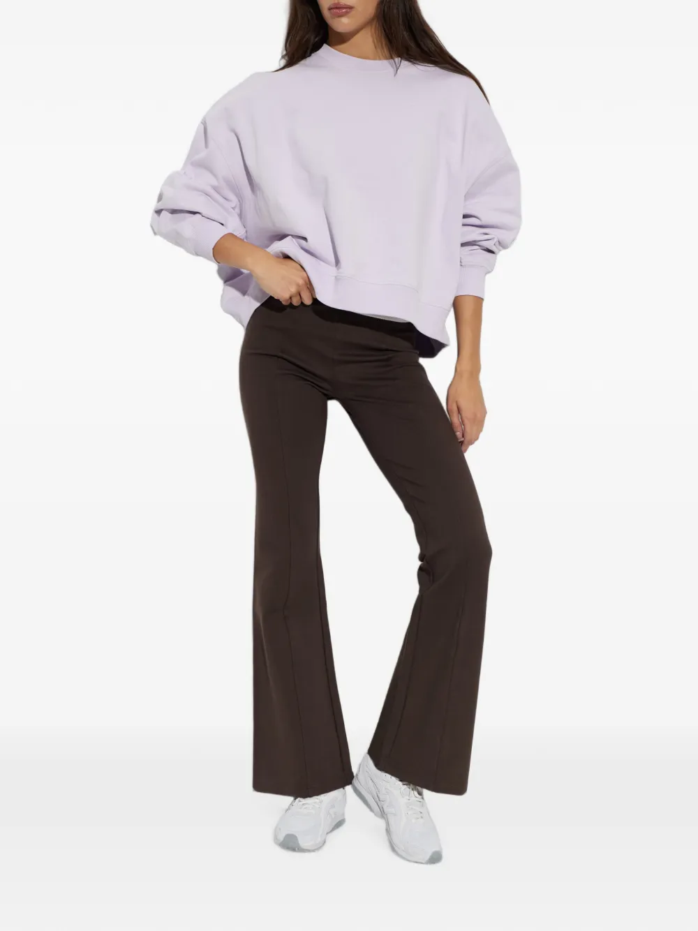 The Upside Paloma sweater met geborduurd logo Paars