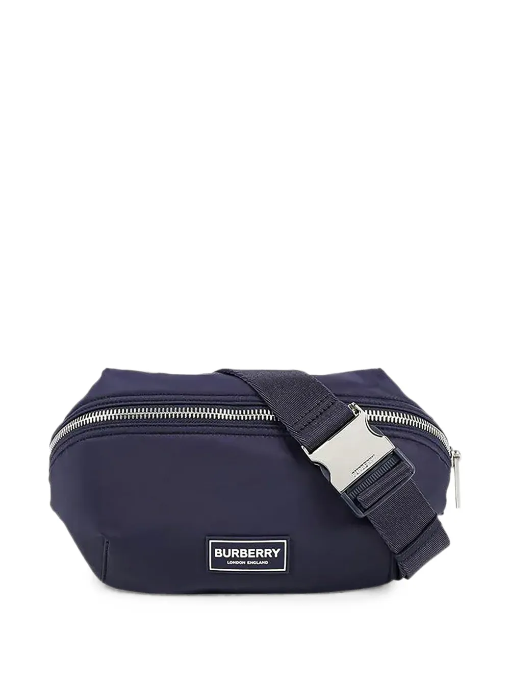 Burberry Talbot logo-patch belt bag - Blu