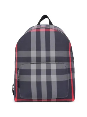 Burberry Check Backpack | Neutrals | FARFETCH
