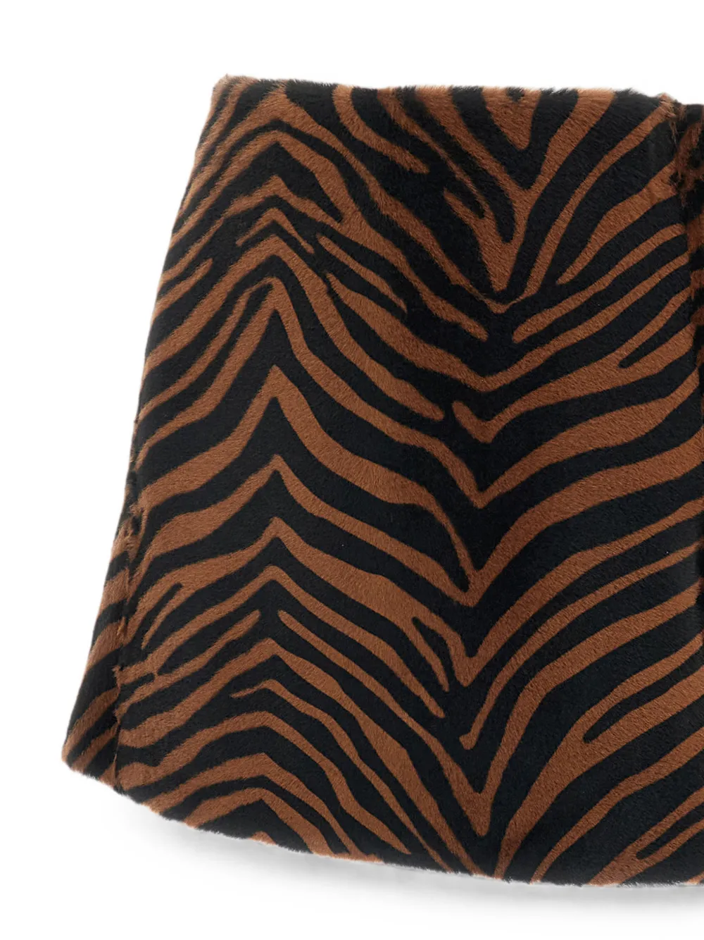 P.A.R.O.S.H. Mini-rok met dierenprint Bruin