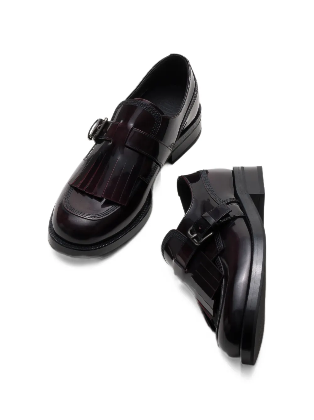 Church's Mocassini Piper monk strap con frange - Marrone