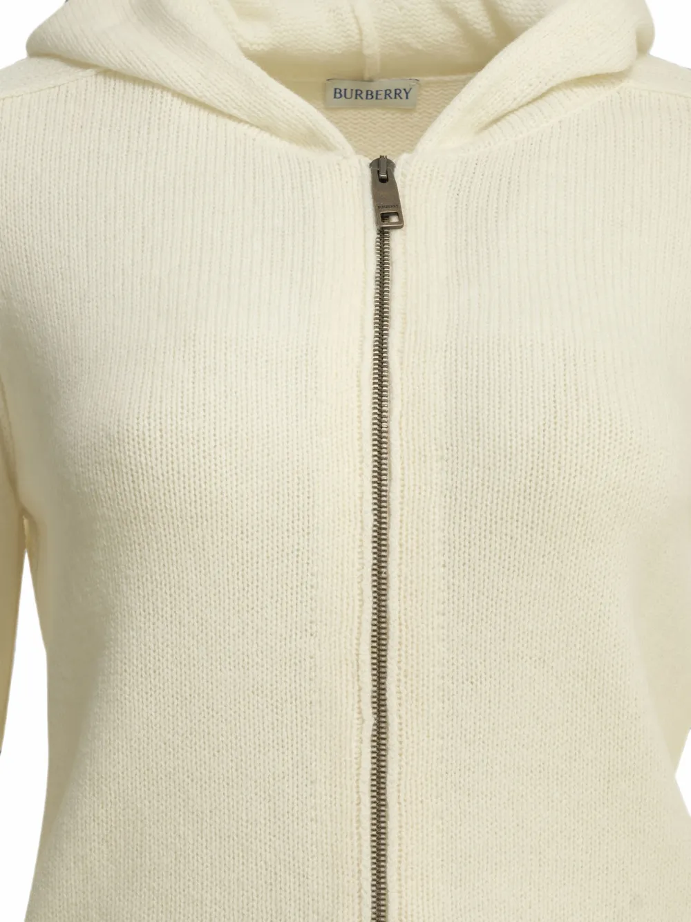 Burberry Jillian hoodie met rits Beige