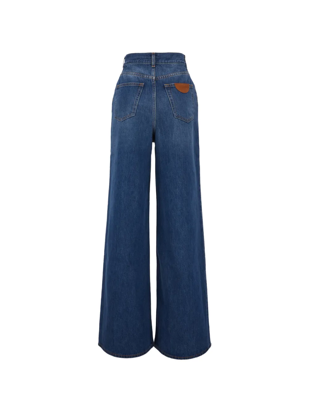 Chloé Jeans met logopatch Blauw