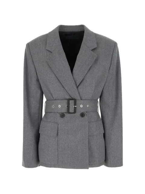 Lanvin belted double-breasted jacket
