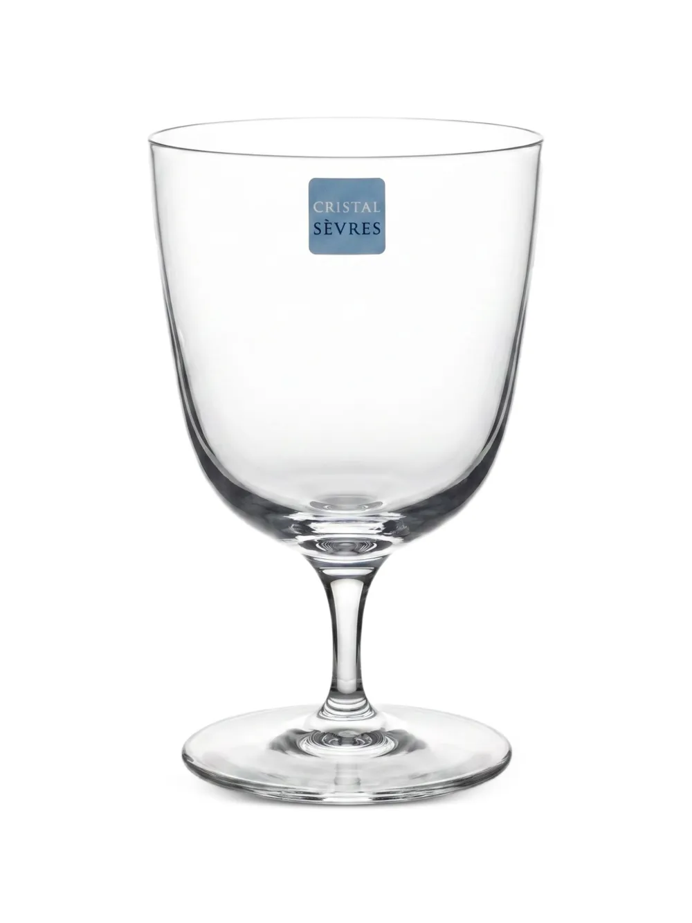 CRISTAL DE SEVRES Jambe Courte glass - White