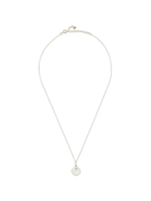 Mateo Venus Mother-of-pearl Necklace in Gold