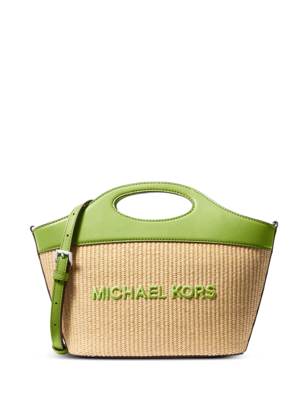 Michael Michael Kors Tatum medium woven convertible crossbody bag
