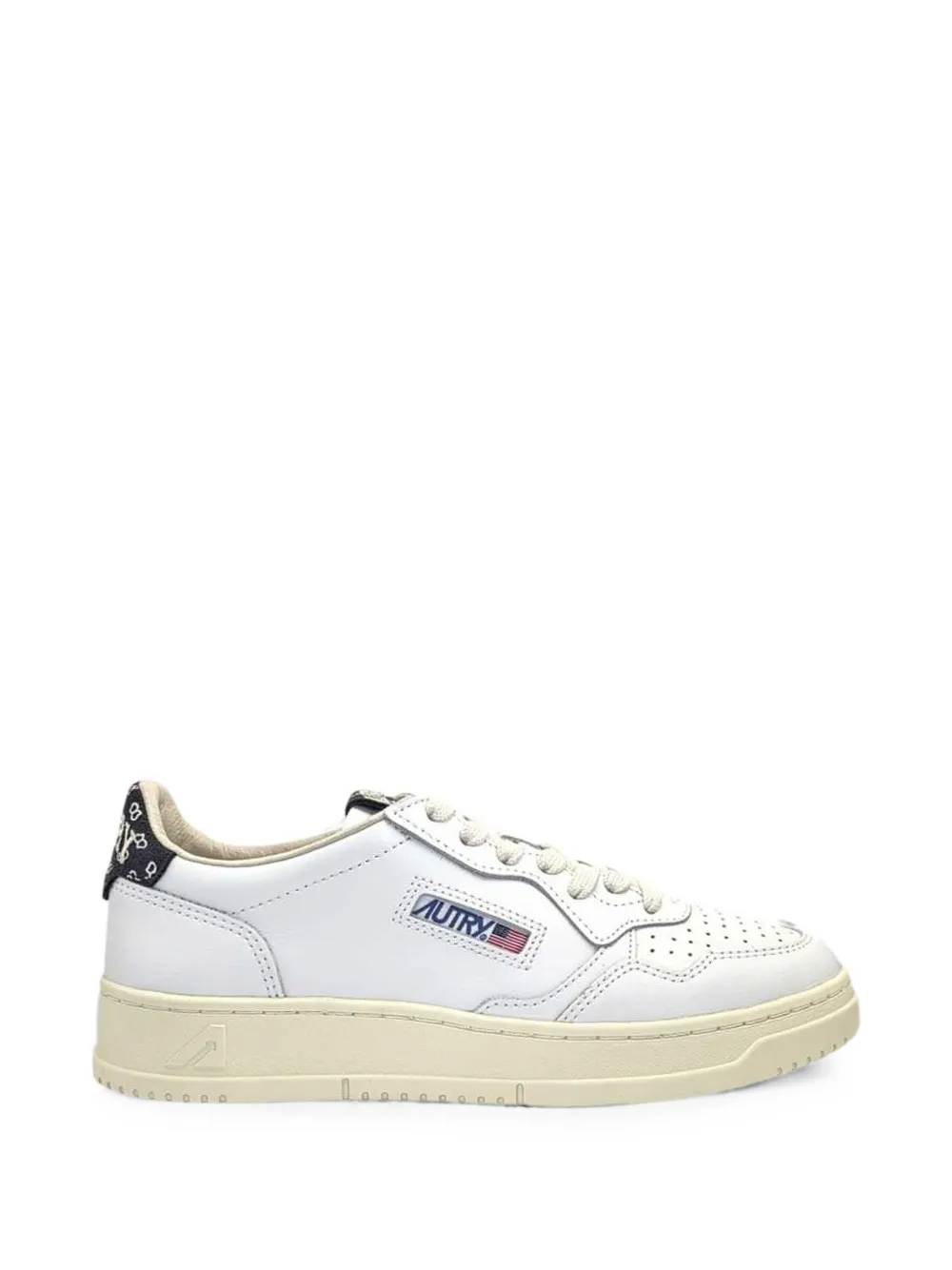 Autry Medalist Low printed sneakers - Bianco