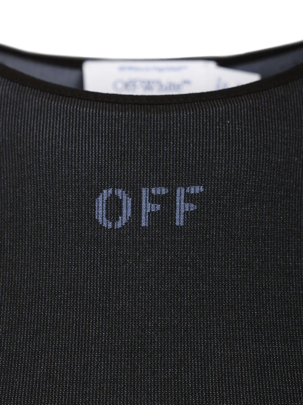 Off-White Cropped top Zwart
