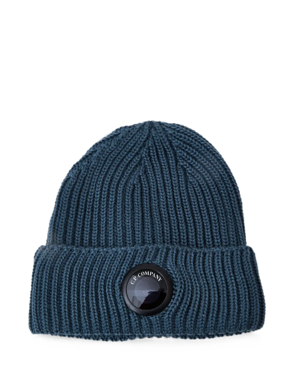C.P. Company ribbed-knit beanie hat - Blu