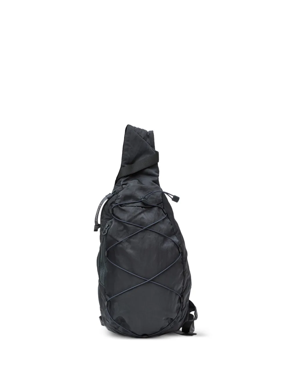 C.P. Company logo-lettering backpack - Grigio