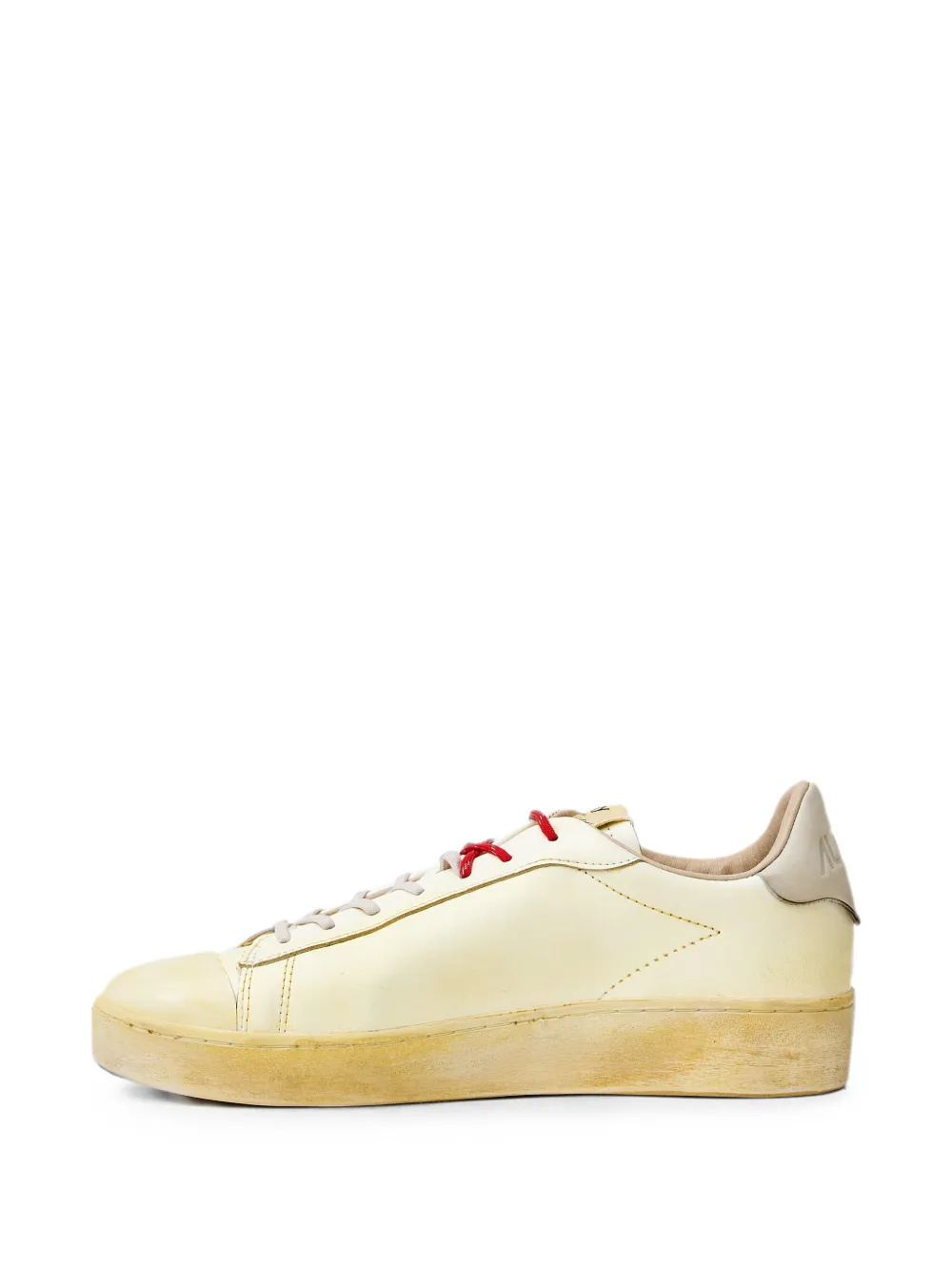 Autry Dallas leren sneakers Beige