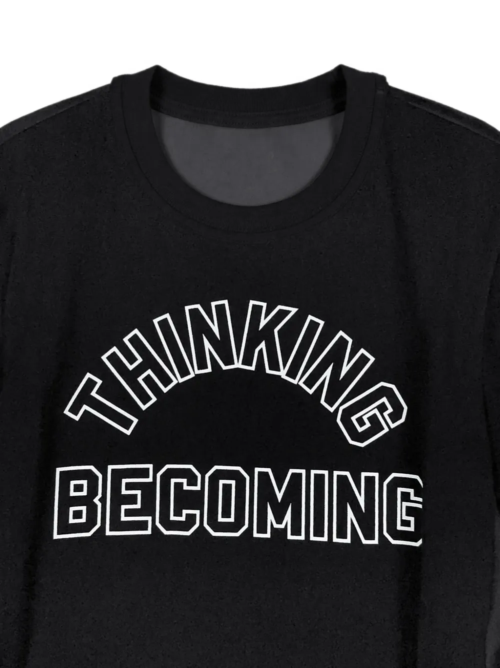 Sacai graphic-print T-shirt | Black | FARFETCH