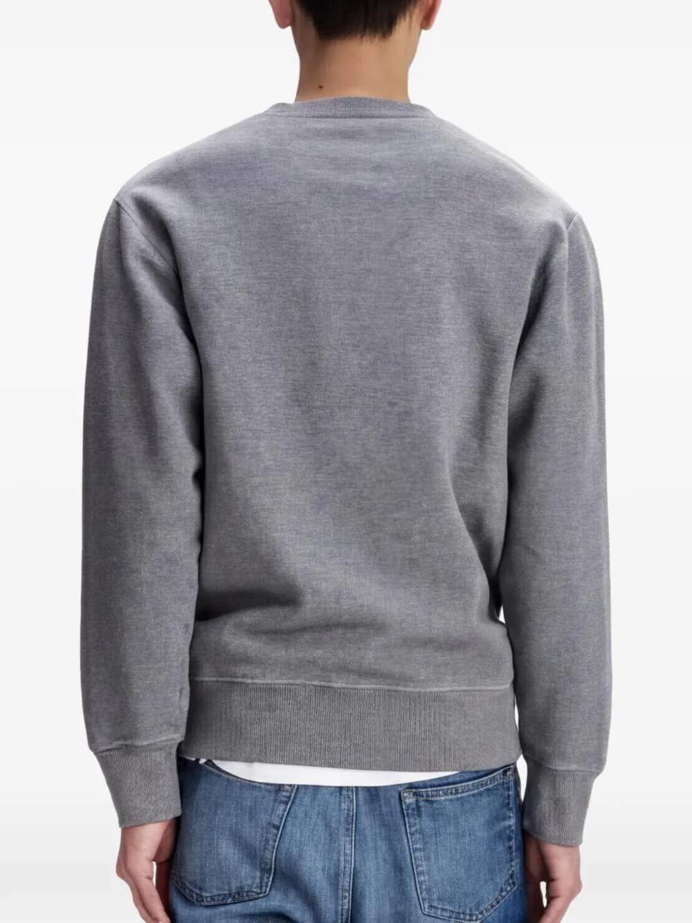 A.P.C. Sweater met Garden-logo Grijs