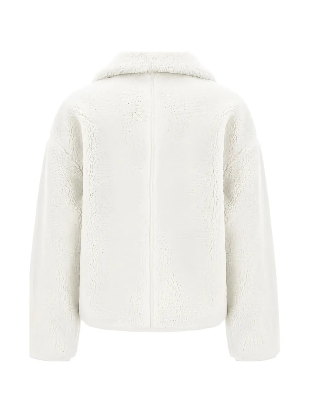 PINKO fleece zip-up jacket Beige