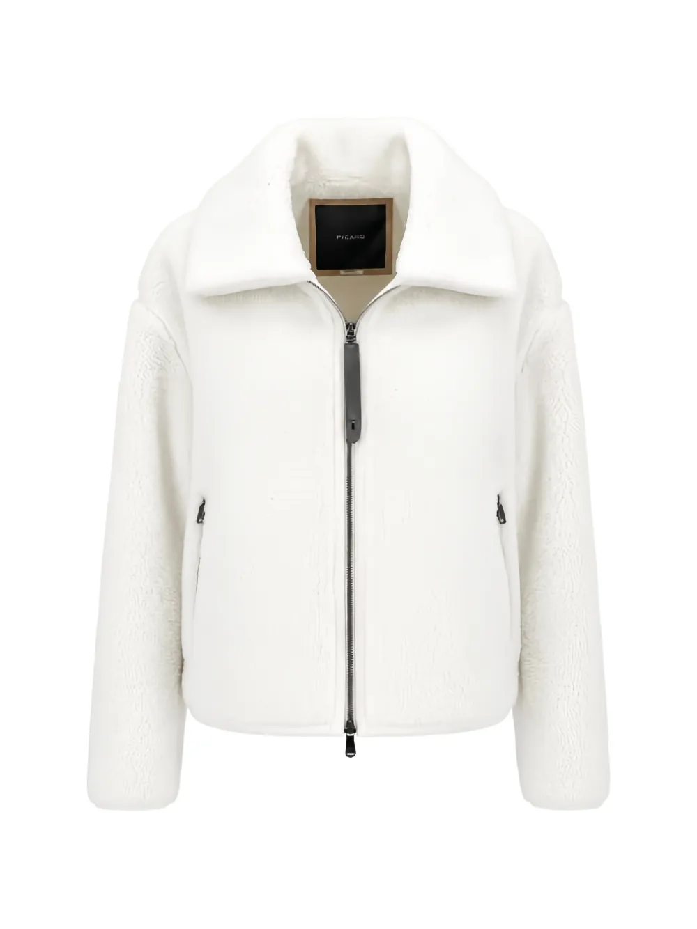 PINKO Fleecejacke mit Reißverschluss - Nude