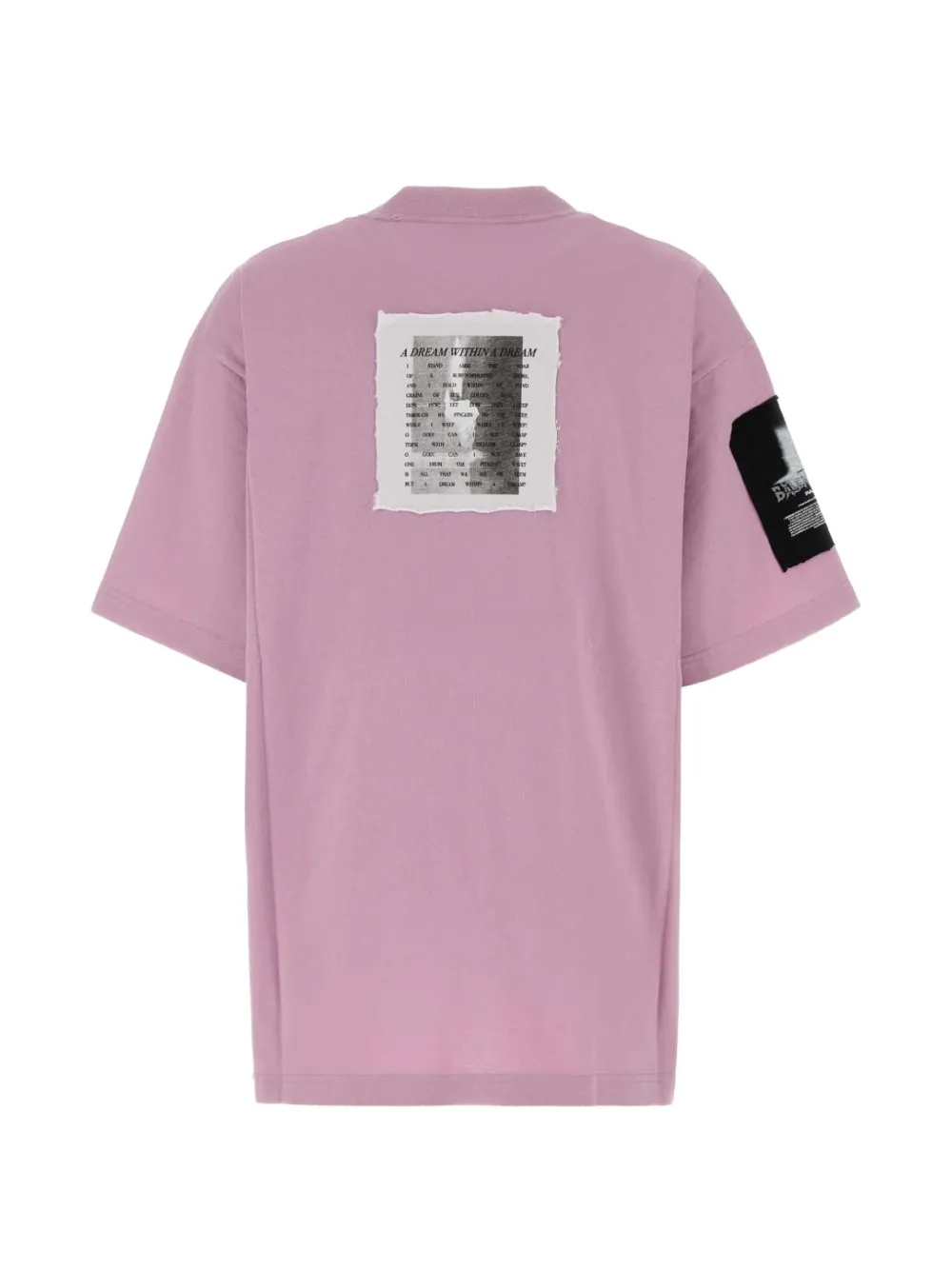 Balenciaga T-shirt met patchdetail Roze