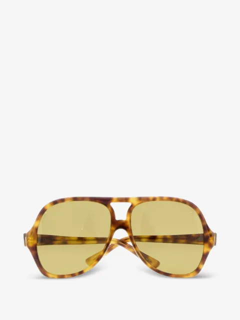 Chloé tortoiseshell-effect sunglasses