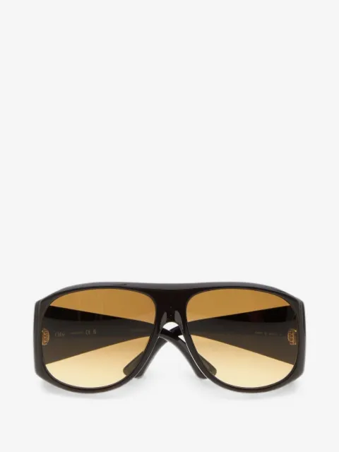 Chloé logo-detail sunglasses