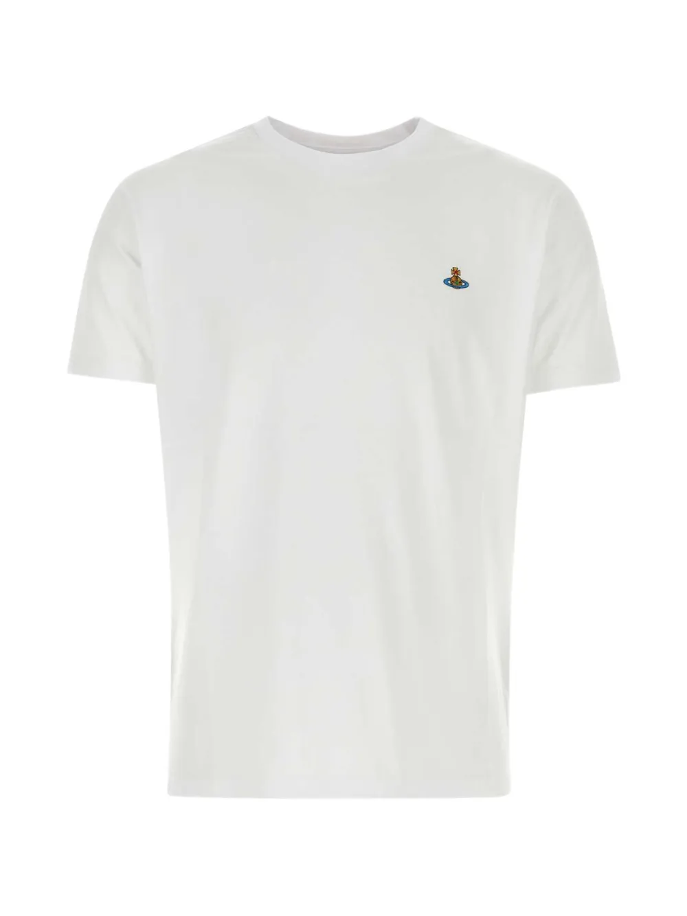 Vivienne Westwood Orb-embroidered T-shirt - Bianco