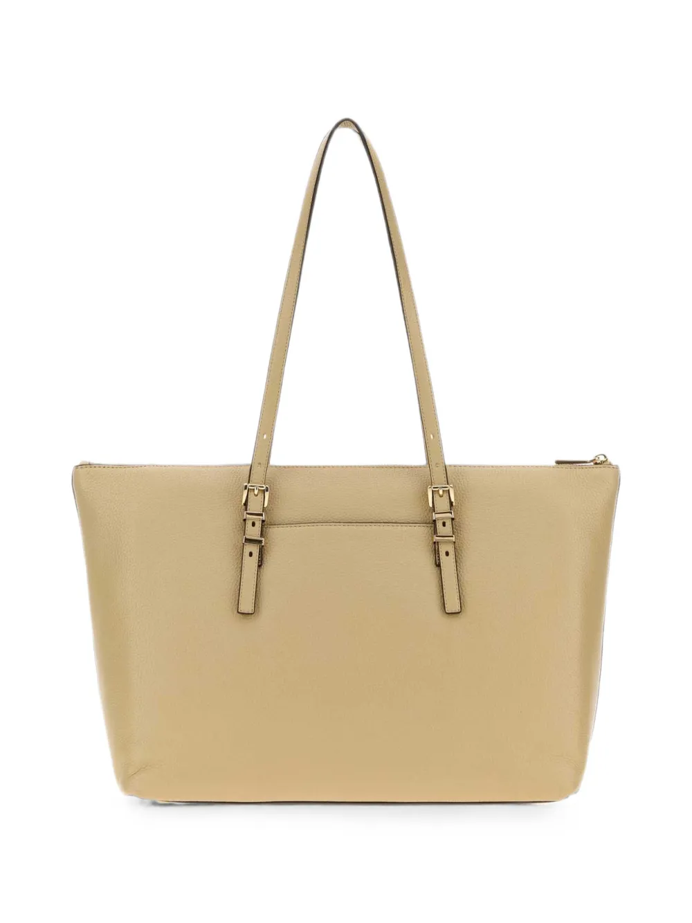 Michael Kors large Quinn pebbled-leather tote bag Beige
