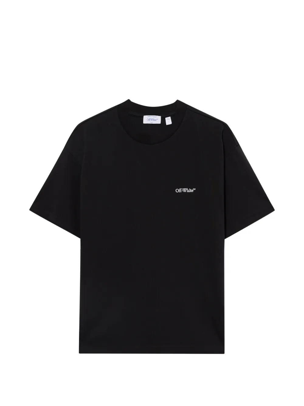 Off-White Arrows-print cotton T-shirt - Nero