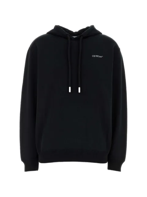 Off-White logo-print hoodie
