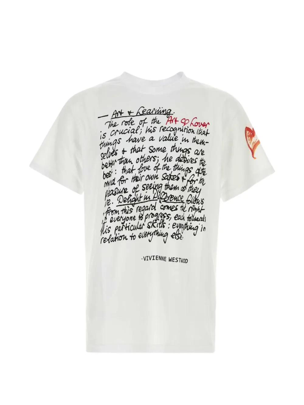 Vivienne Westwood graphic-print T-shirt - Bianco