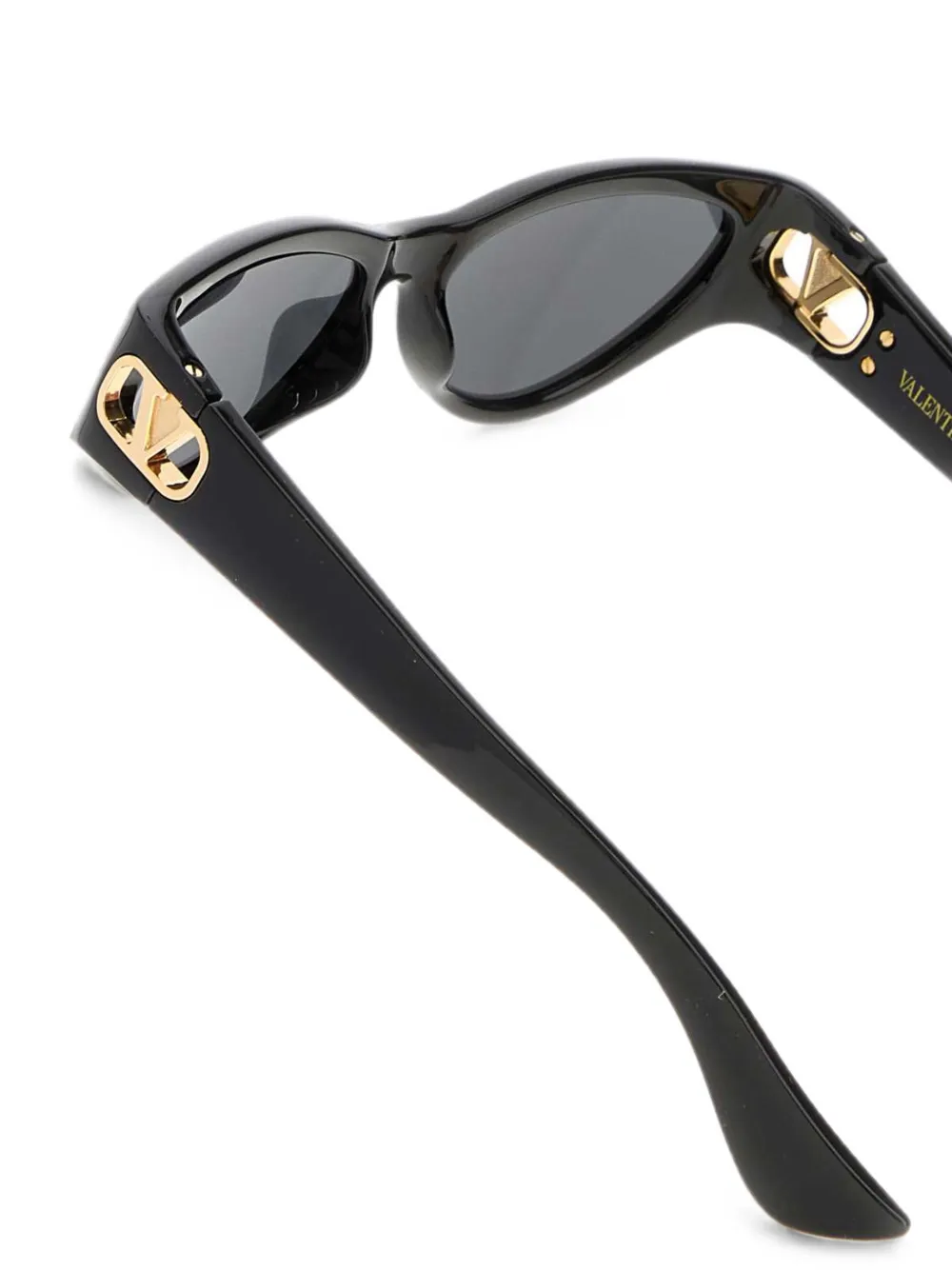VALENTINO GARAVANI EYEWEAR Zonnebril met cat-eye montuur Zwart