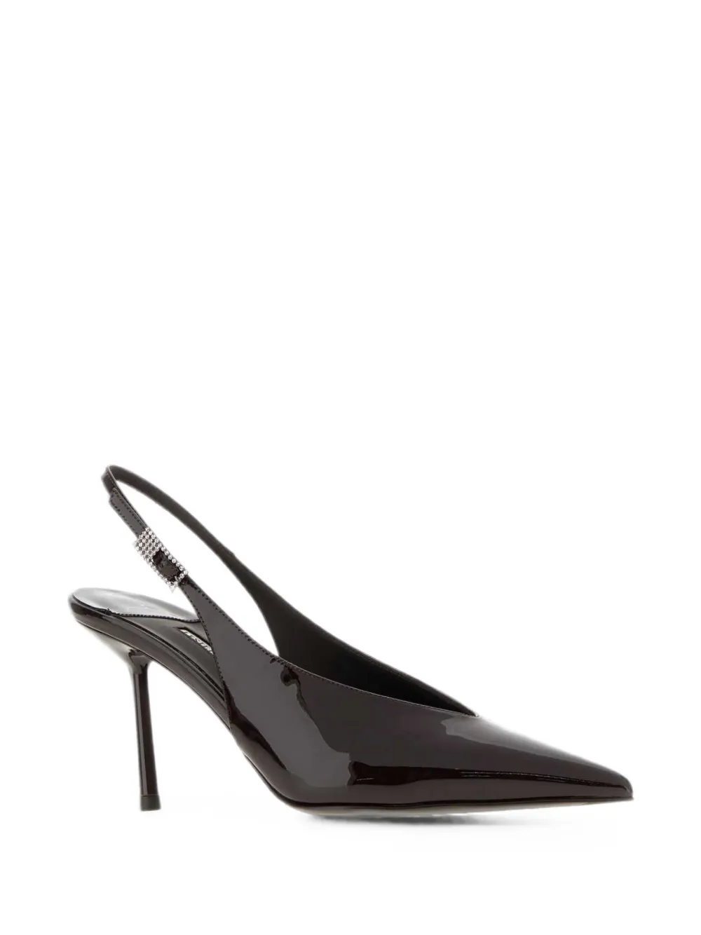 Le Silla Clivage crystal-embellished slingback pumps Bruin